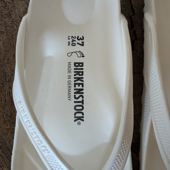 Birkenstock Honolulu Essentials Eva Sandals White Size 6 flip flop - Picture 4 of 6
